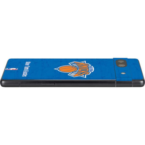 NBA New York Knicks Distressed Google Pixel 7a Skin